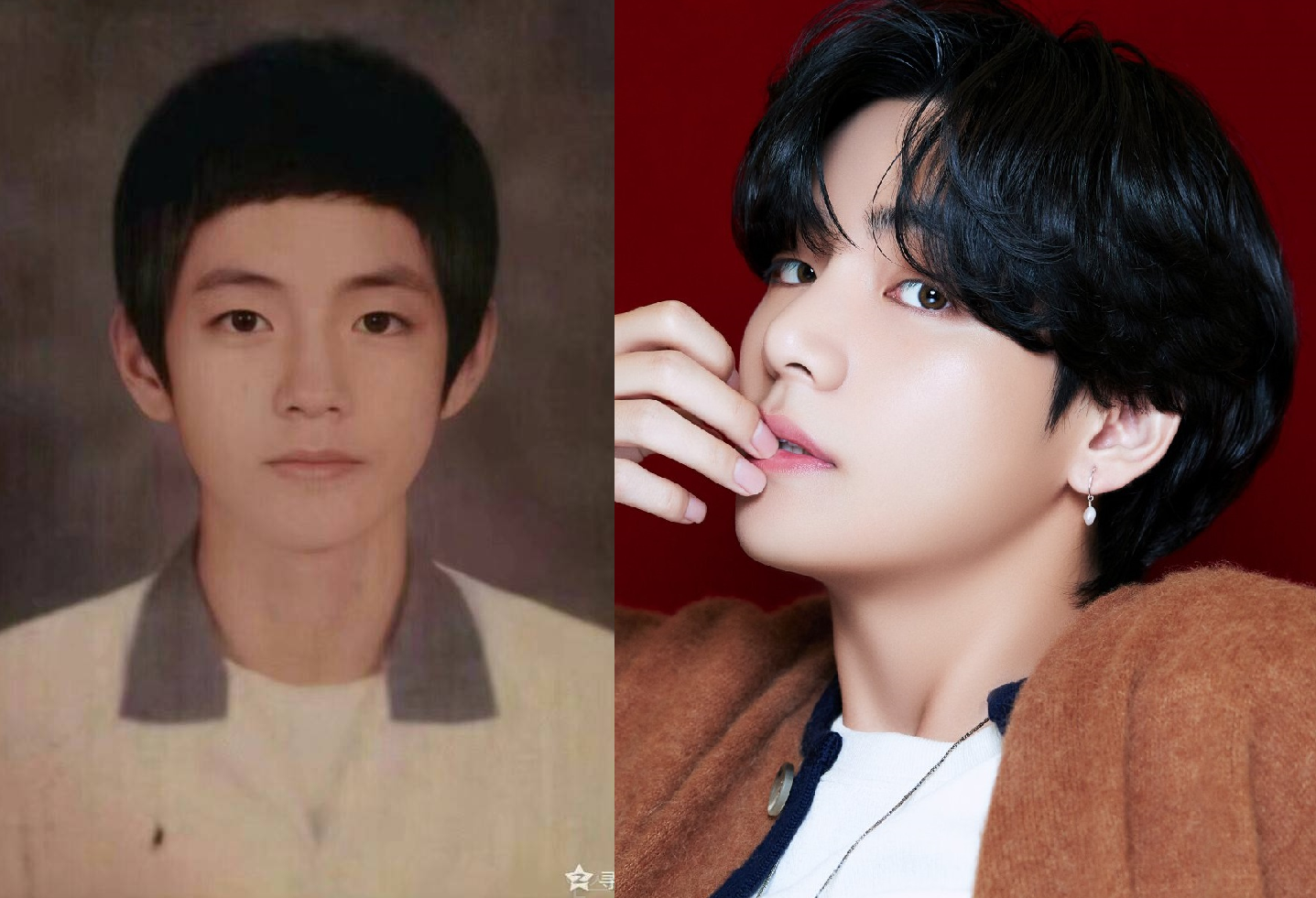BTS ARMYs Can't Get Over V's Dashing Childhood Visuals In Photos