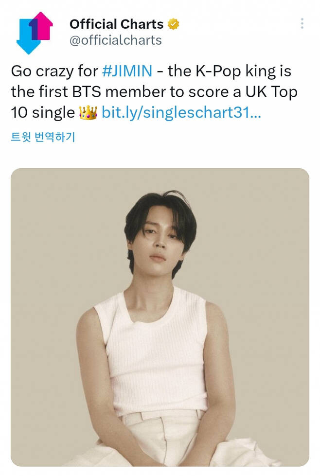 BTS Jimin Shakes Up UK Charts, Solidifying His Reign as a Global Pop Sensation