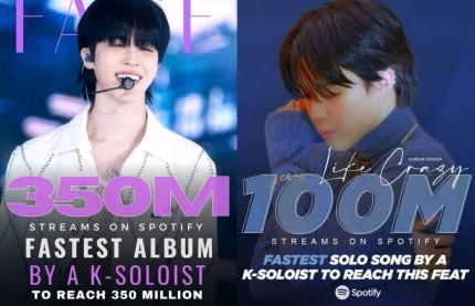 BTS Jimin Shatters K-pop Solo Streaming Records on Spotify with His Debut Solo Album BTS Jimin Shatters K-pop Solo Streaming Records on Spotify with His Debut Solo Album