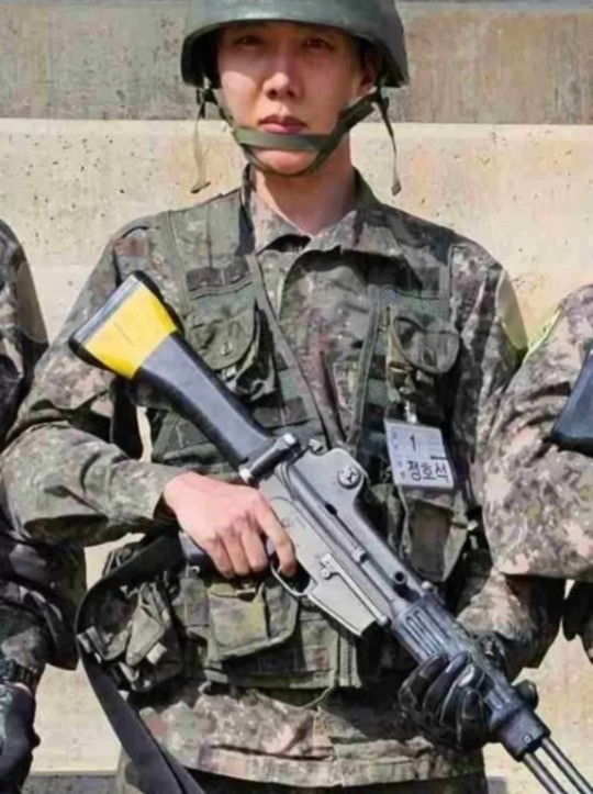 BTS J-Hope Shines with Positivity in Military Training Photos