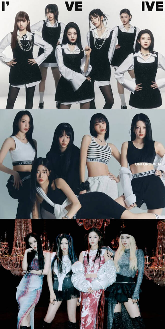 IVE, LE SSERAFIM, and aespa - 4th Generation Girl Group Comeback Battle: Who Will Emerge Victorious?