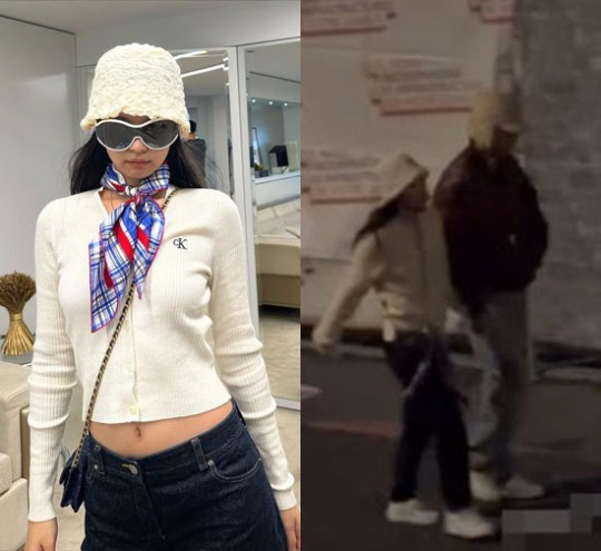 BLACKPINK's Jennie Triggers Speculation of Dating BTS's V with Throwback Paris Outfit Pictures BLACKPINK's Jennie Triggers Speculation of Dating BTS's V with Throwback Paris Outfit Pictures