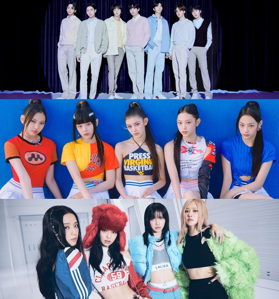 Bts Newjeans And Blackpink Dominate As Top 3 In Idol Group Brand Rankings For July 2023 3138