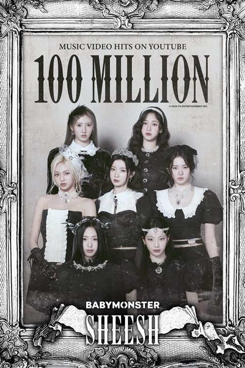 YG's New Girl Group BabyMonster Hits 100 Million Views in Record Time ...