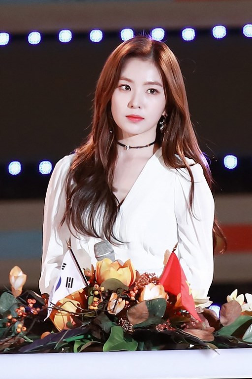 Irene Bae at Friendship Super Show Red Velvet on October 14, 2017