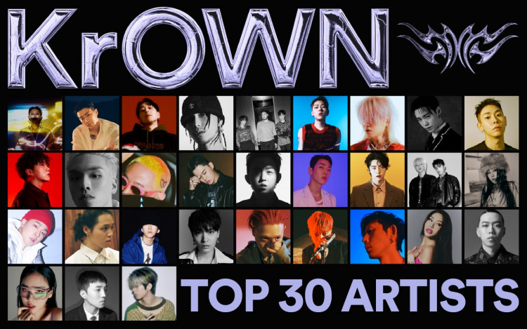 Spotify unveils top lists of its global flagship K-hip-hop playlist ‘KrOWN’