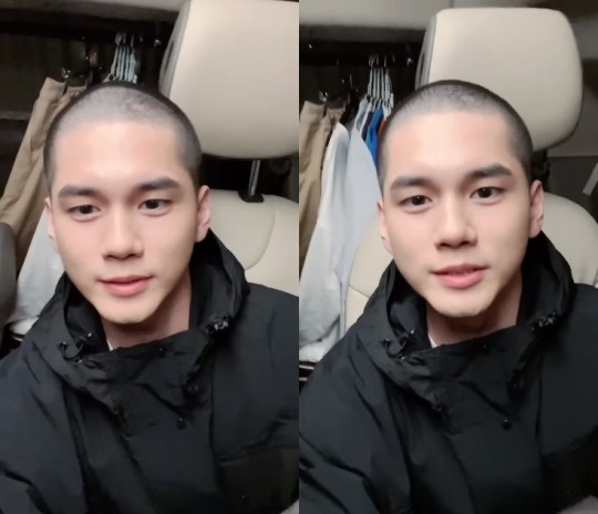  Ong Seong-wu Bids Farewell with a Fresh Buzzcut Before Military Enlistment: 'I'll Return Stronger'