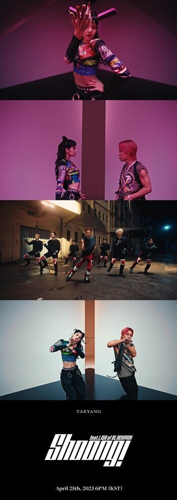 Taeyang and BLACKPINK's Lisa Drop Electrifying 'Shoong!' Performance Video Teaser