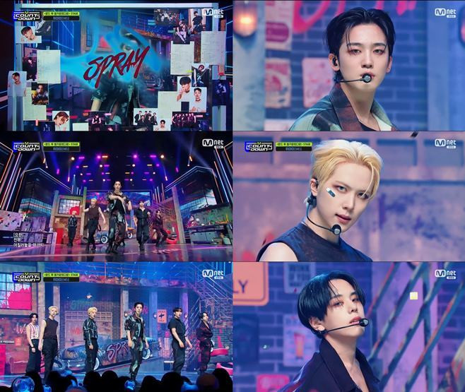 WEi Dazzles with 'Spray' Performance, Proving Their 'Road to M Countdown' Win