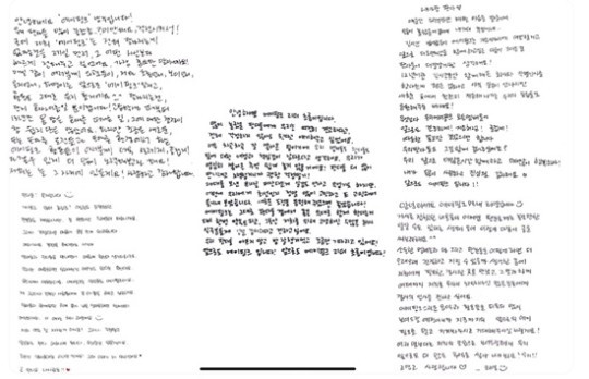 Apink's Heartfelt Handwritten Letters: 'Don't Listen to Sensationalized Stories'