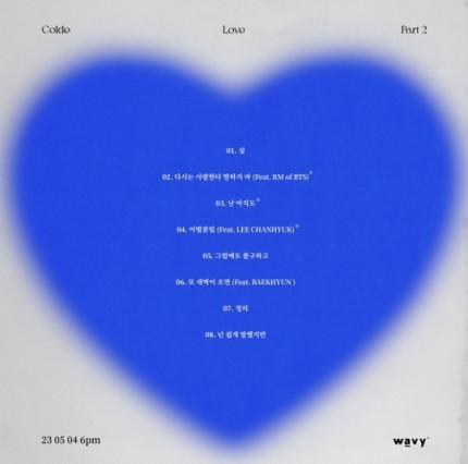 Colde's 'Comeback' with BTS's RM & AKMU's Lee Chan-hyuk: Stellar Lineup for 'Love Part 2' Revealed