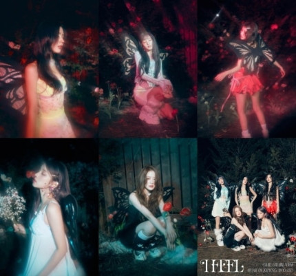 (G)I-DLE Transforms into Ethereal Butterflies for New Concept Images
