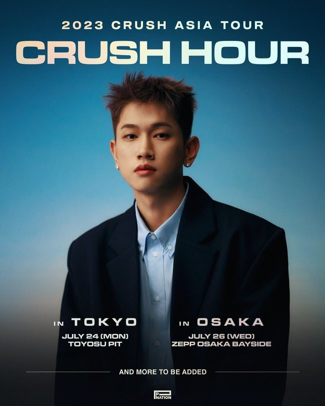 Crush Set to Embark on Asia Tour After 5 Years, Japan on the Itinerary First
