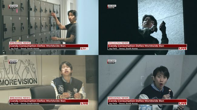 Jay Park Captivates in Breaking News Broadcast: Teases 'Candy' Music Video