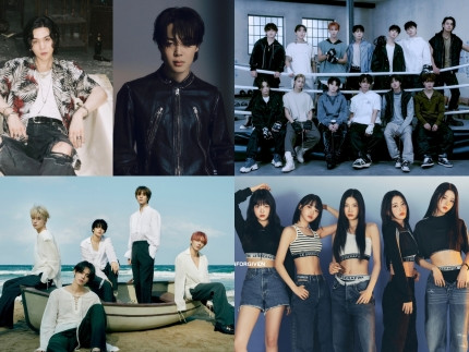 BTS, Seventeen, TXT, L'CERA, Taking the U.S. Billboard by Storm with Long-running Success