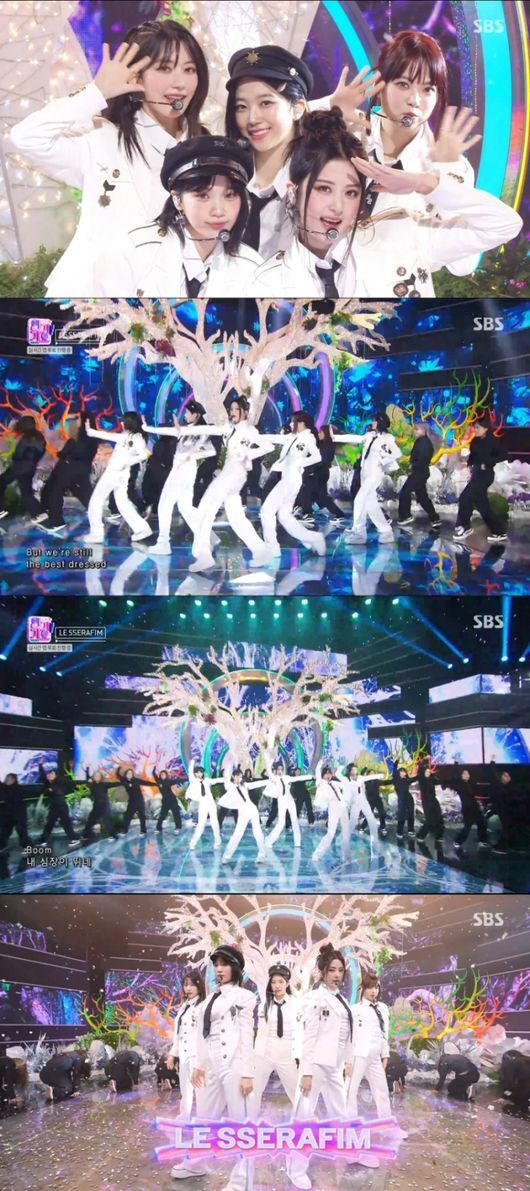 Le Sserafim Concludes Thriving Promotional Run with Breakthrough Growth in Music Sales and Streams