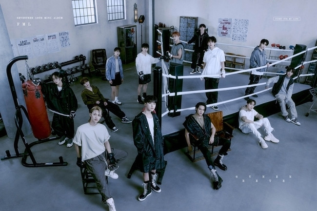 SEVENTEEN Continues to Ride the Wave of Popularity with Four-Week Streak on the U.S. Billboard 200