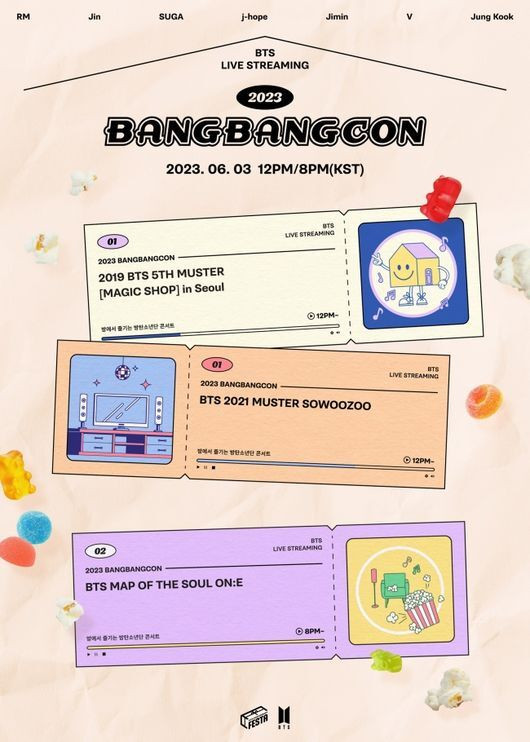 BTS Celebrates a Decade of Success with a Bang: Virtual Concert Series 'Bang Bang Con 23' Launched Today!