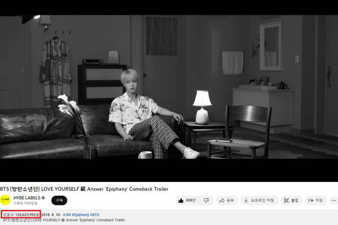 BTS Jin Shines with 'Epiphany': Surpasses 240 Million Streams on Spotify