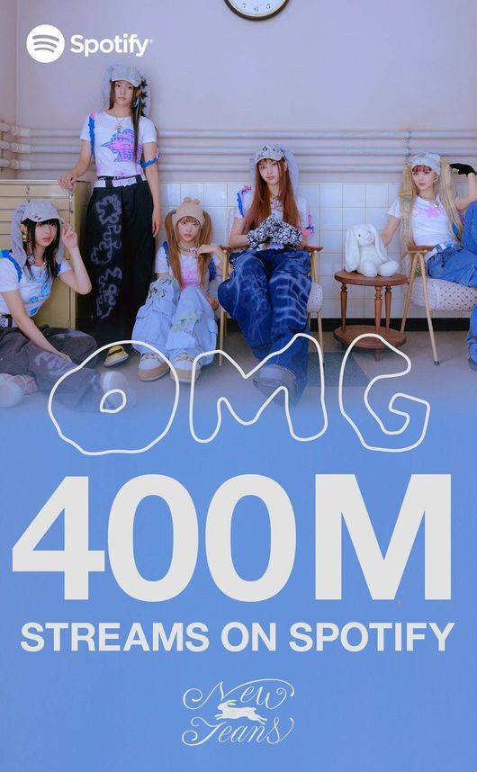NewJeans' Hit Single 'OMG' Creates a Stir, Surpassing 400 Million Streams on Spotify
