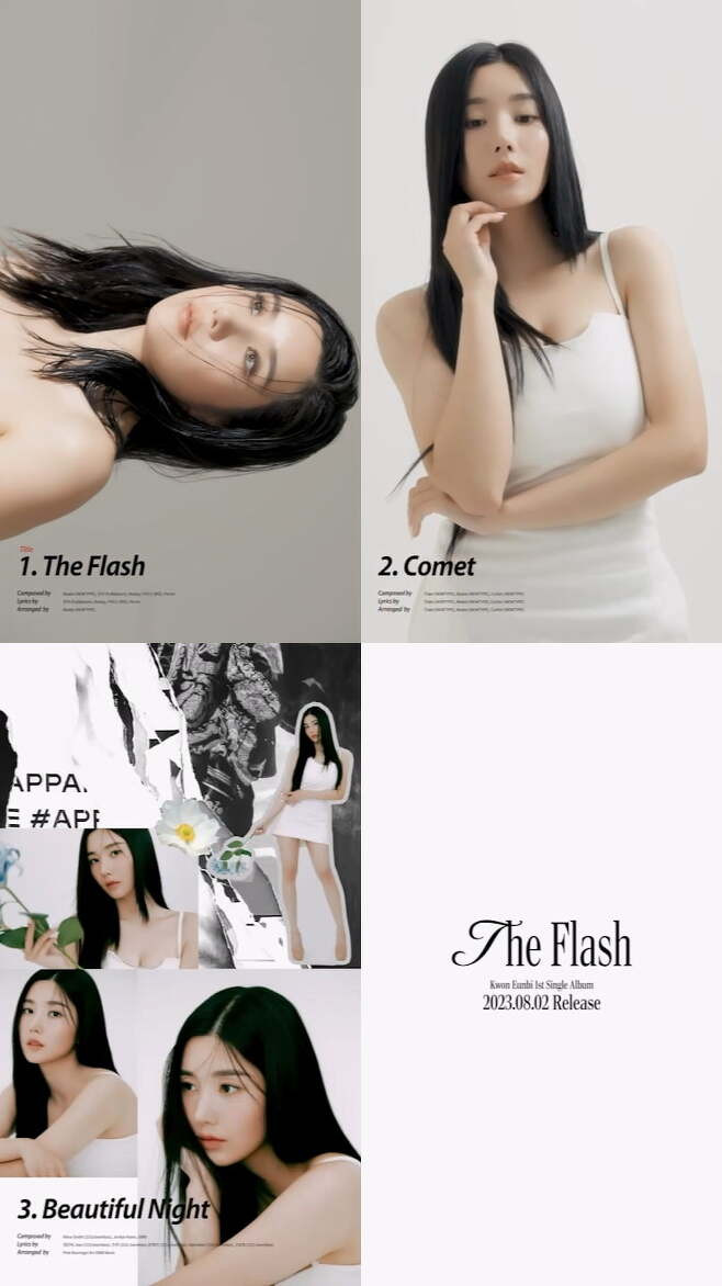 Kwon Eun Bi Announces New Single 'The Flash' to be Released on August 2nd, Countdown to the Spectacular Return of the 'Summer Queen'