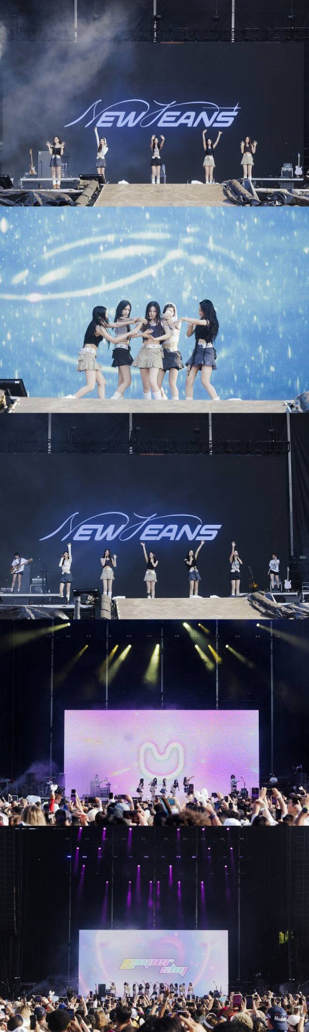 NewJeans Makes Waves at Lollapalooza Chicago, Stunning Crowds with a 12-song Set