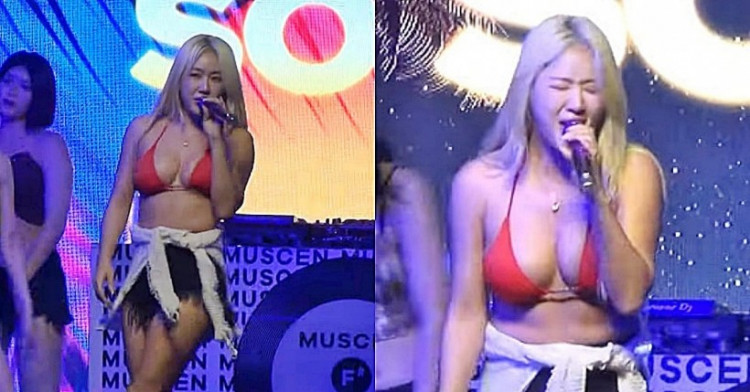 Soyou's Sizzling Pool Party Entrance Ignites the Internet