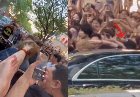 BTS V Grabs Headlines After Extreme Fan Grabs His Hair in Tokyo