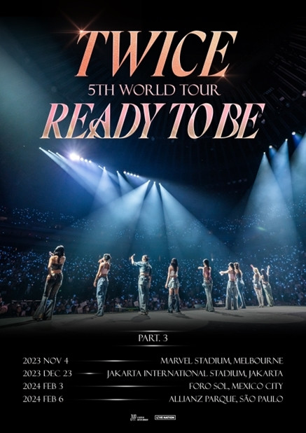 TWICE Expands Global Reach with Four More Mega Stadium Shows in Indonesia and Mexico
