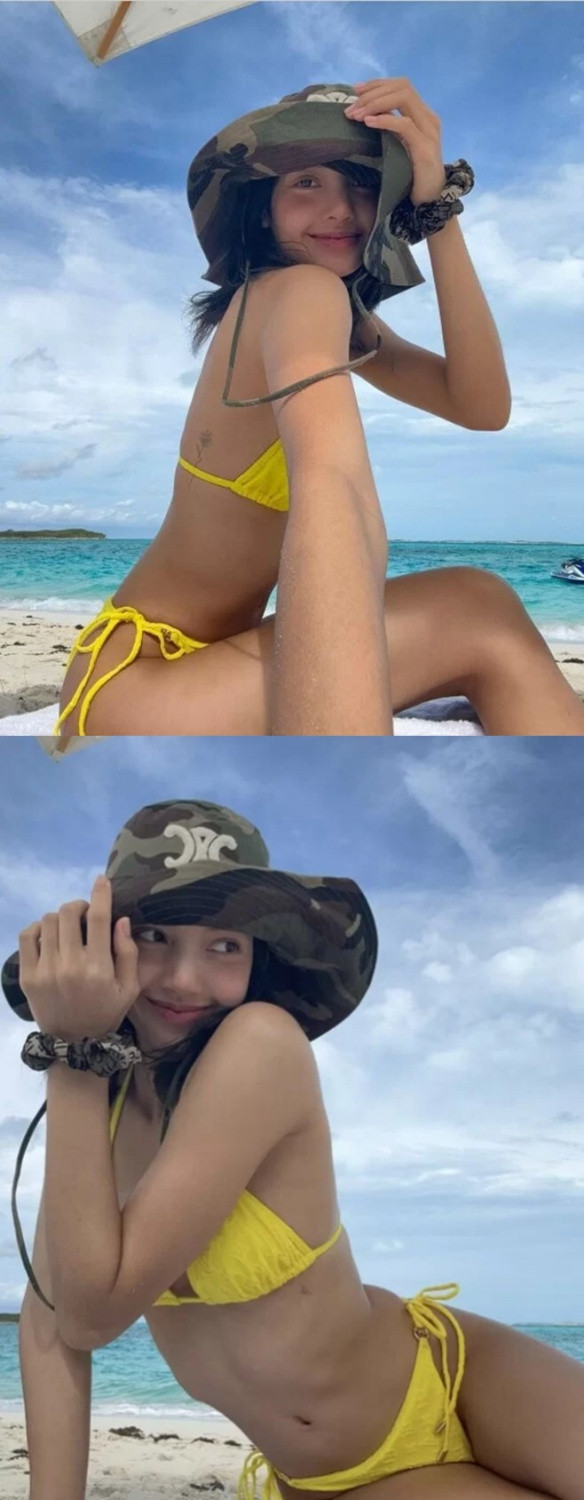 Blackpink's Lisa Flaunts Her Bikini Body on Vacation, Amidst Dating Rumors