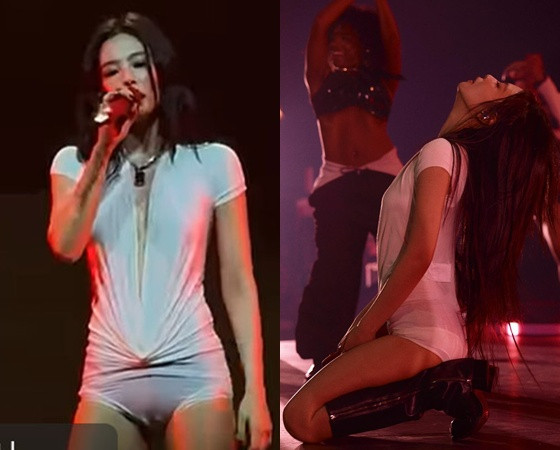 BLACKPINK Jennie Stuns in Daring Bodysuit at LA Show, Wardrobe Malfunction Nearly Ensues